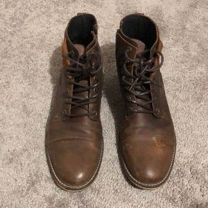 Bull boxer leather boots
